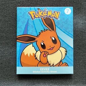 Pokemon Eevee Sticker Activity Sheet - #7 McDonald’s